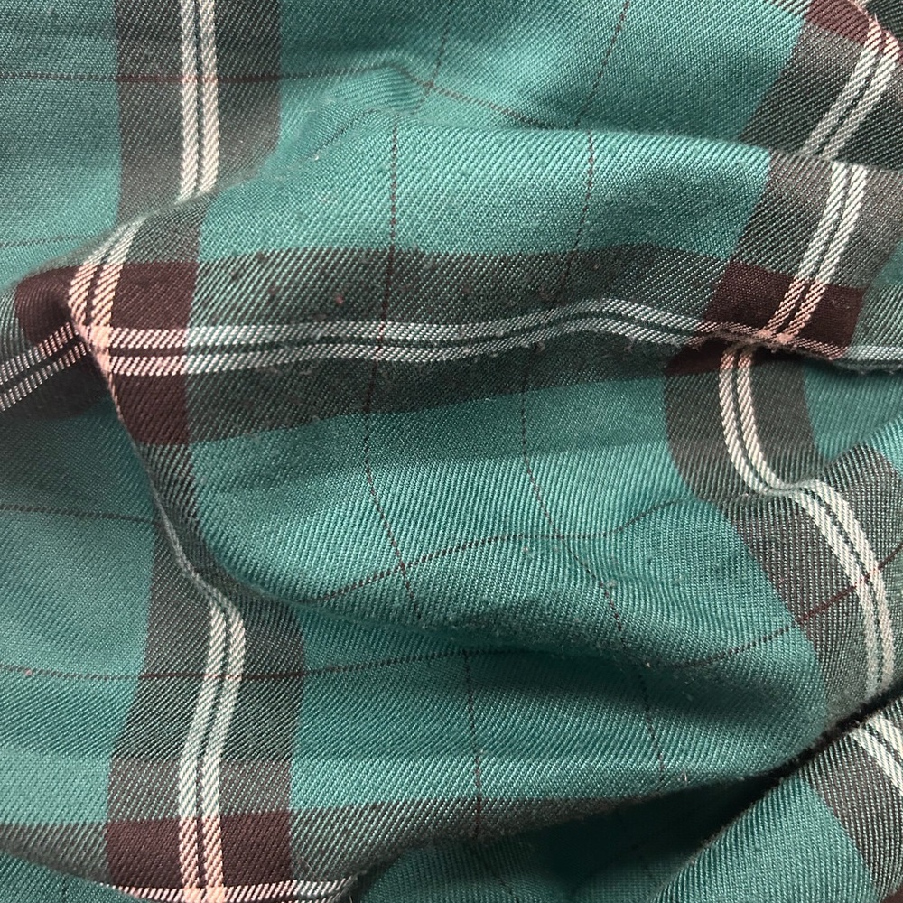 Collectif Green Knee-Length A-Line Pleated Skirt - Picture 4 of 5